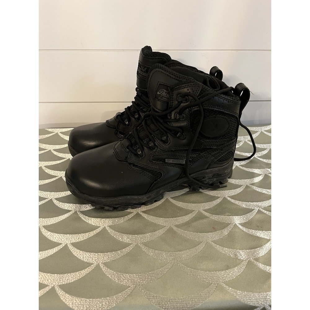THOROGOOD 804-6190 DEUCE 6 INCH WATERPROOF SIDE ZIP SAFETY TOE SIZE 7M 9W